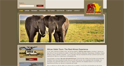 Desktop Screenshot of elefant-tours.com